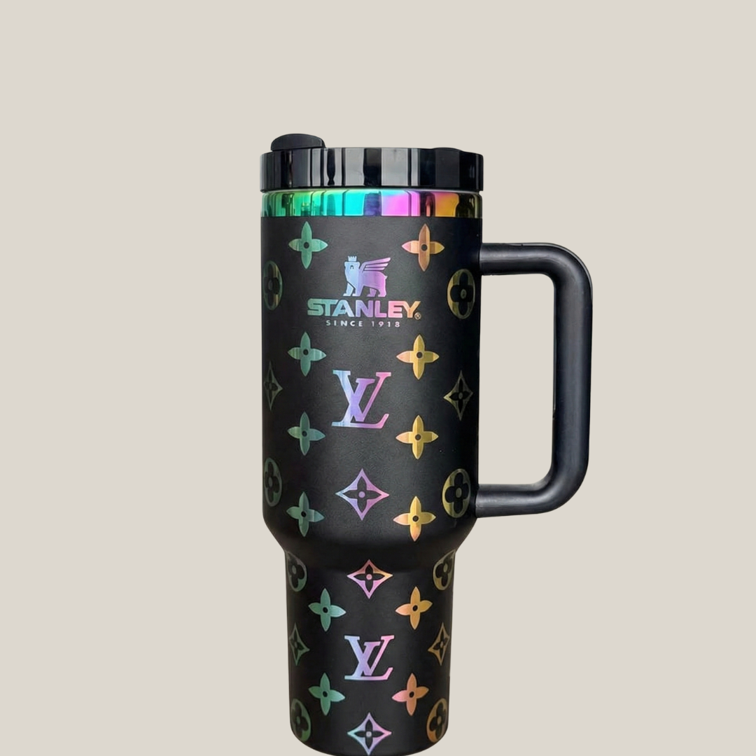 Gobelet Isotherme Stanleys Lux Quencher 1,2 L - NOIR ARC-EN-CIEL
