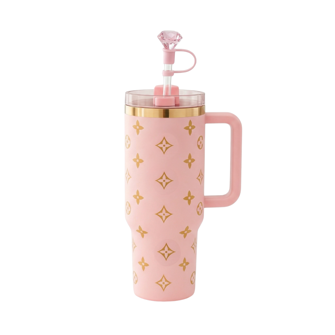 Gobelet isotherme 1,2 L rose bébé