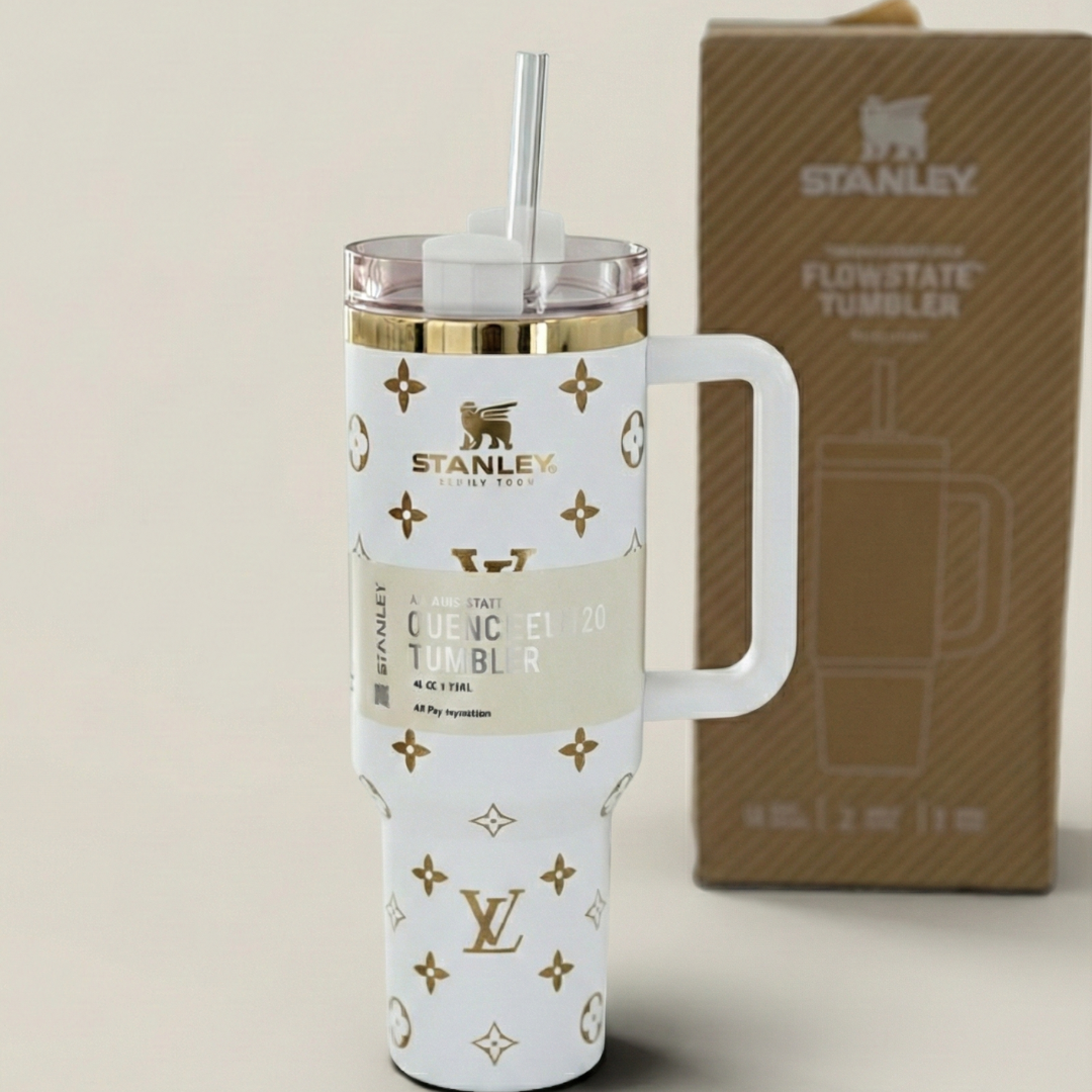 Gobelet Isotherme Stanleys Lux Quencher 1,2 L - BLANC