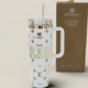 Gobelet Isotherme Stanleys Lux Quencher 1,2 L - BLANC