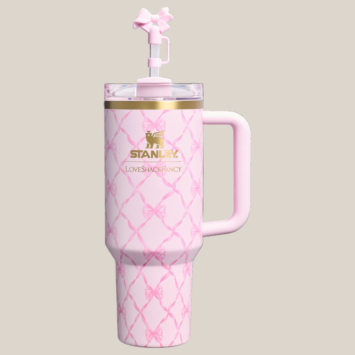 Gobelet Isotherme Stanleys Lux Quencher 1,2 L - ÉDITION RUBAN ROSE