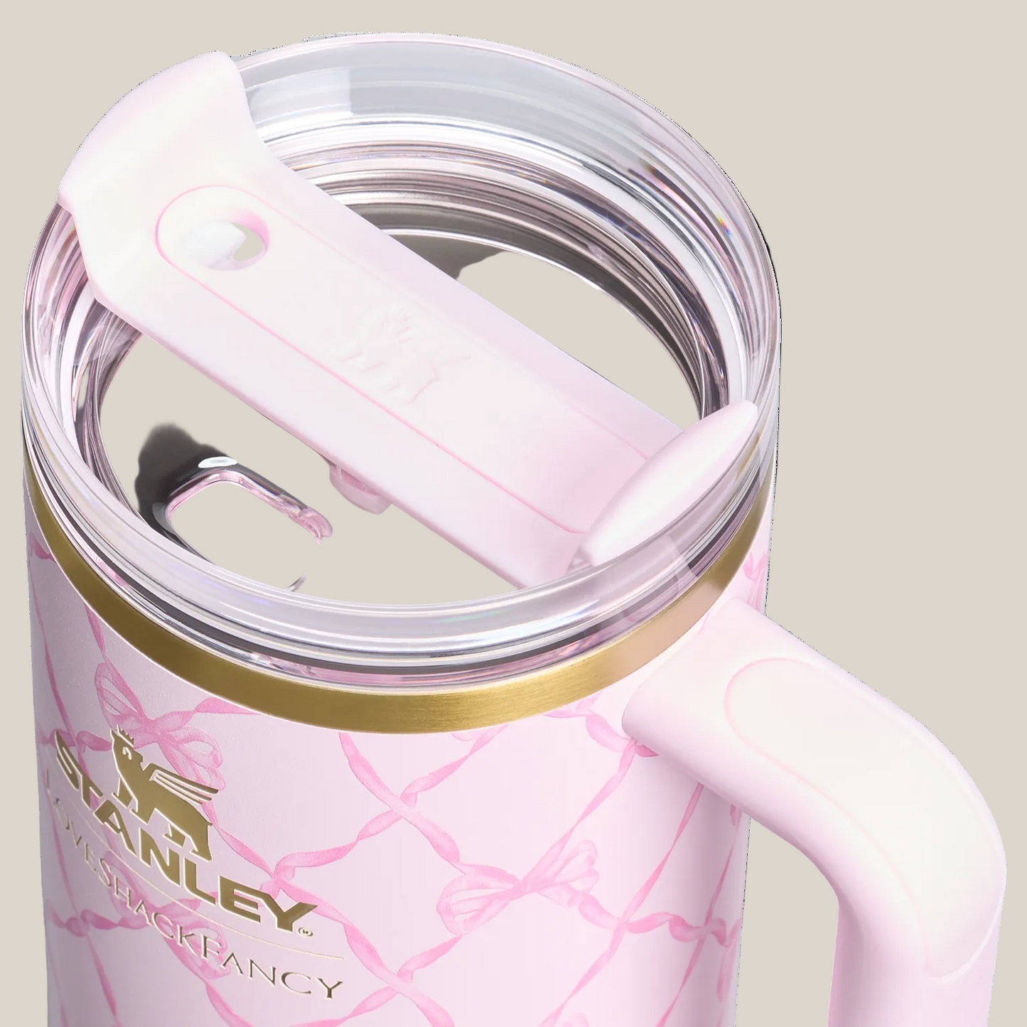 Gobelet Isotherme Stanleys Lux Quencher 1,2 L - ÉDITION RUBAN ROSE