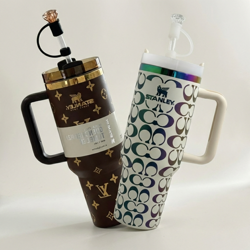 Duo Stanleys Lux Quencher H2.0 1,2 L Avec Paille Et Porte-Clés