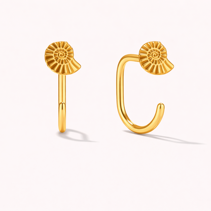 Boucles d’oreilles coquillage Seashell Cove en précommande