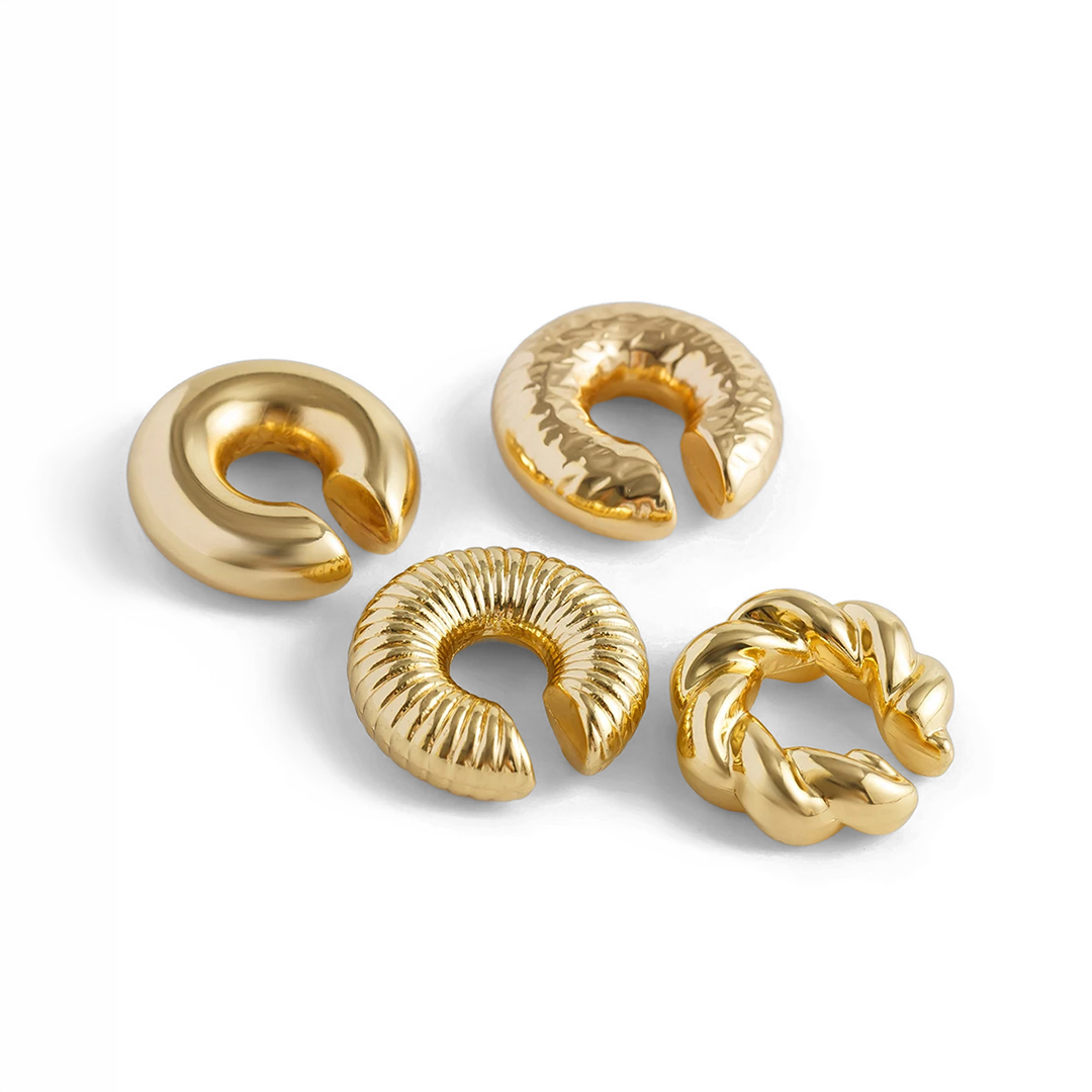 Lot de 4 manchettes d’oreille forme C
