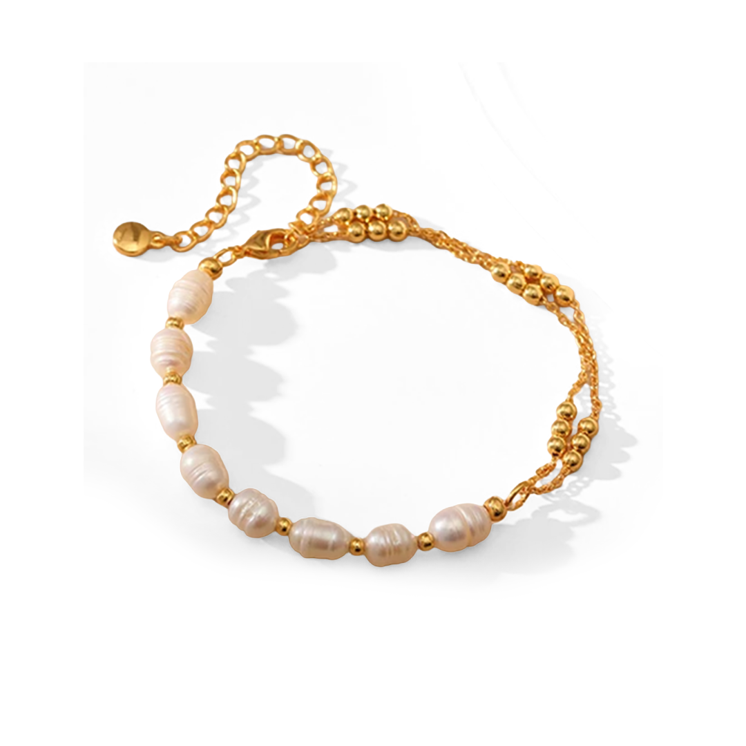 Bracelet perlé élégant