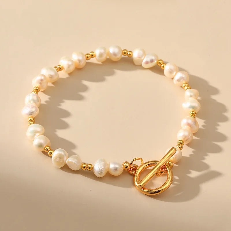 Bracelet perlé élégant