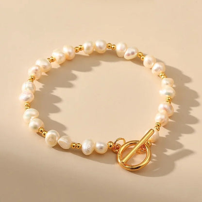 Bracelet perlé élégant