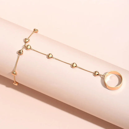 Bracelet à maillons entrelacés