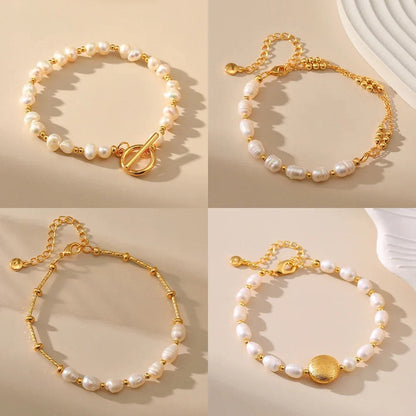 Bracelet perlé élégant