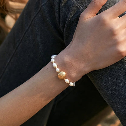 Bracelet perlé élégant
