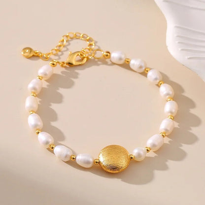 Bracelet perlé élégant