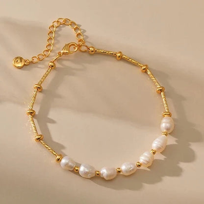 Bracelet perlé élégant