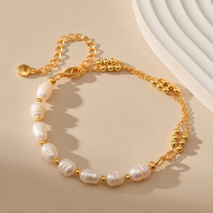 Bracelet perlé élégant