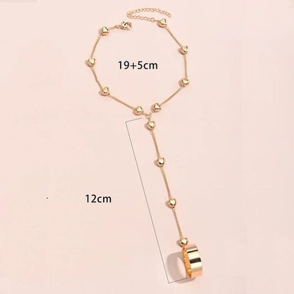 Bracelet à maillons entrelacés