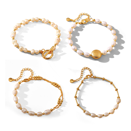 Bracelet perlé élégant