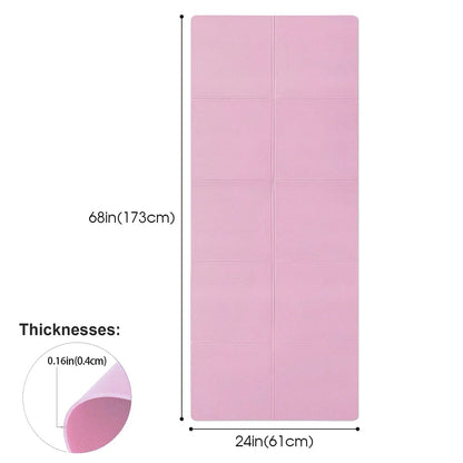 Tapis de yoga doux et confortable