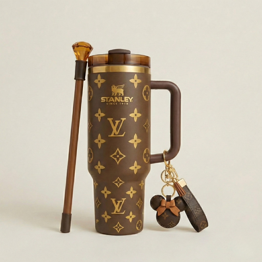 Coffret Cadeau Luxe Avec Gobelet Isotherme Et Accessoires - 5 Pièces